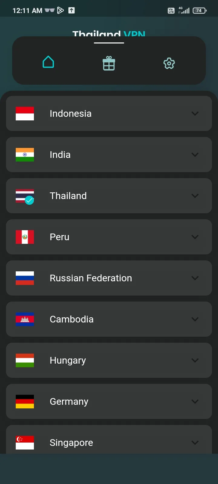 Thailand VPN - Fast VPN Proxy | Indus Appstore | Screenshot