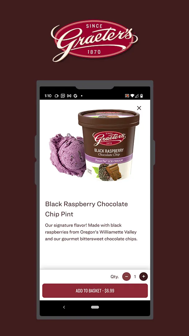 Graeter’s Ice Cream | Indus Appstore | Screenshot