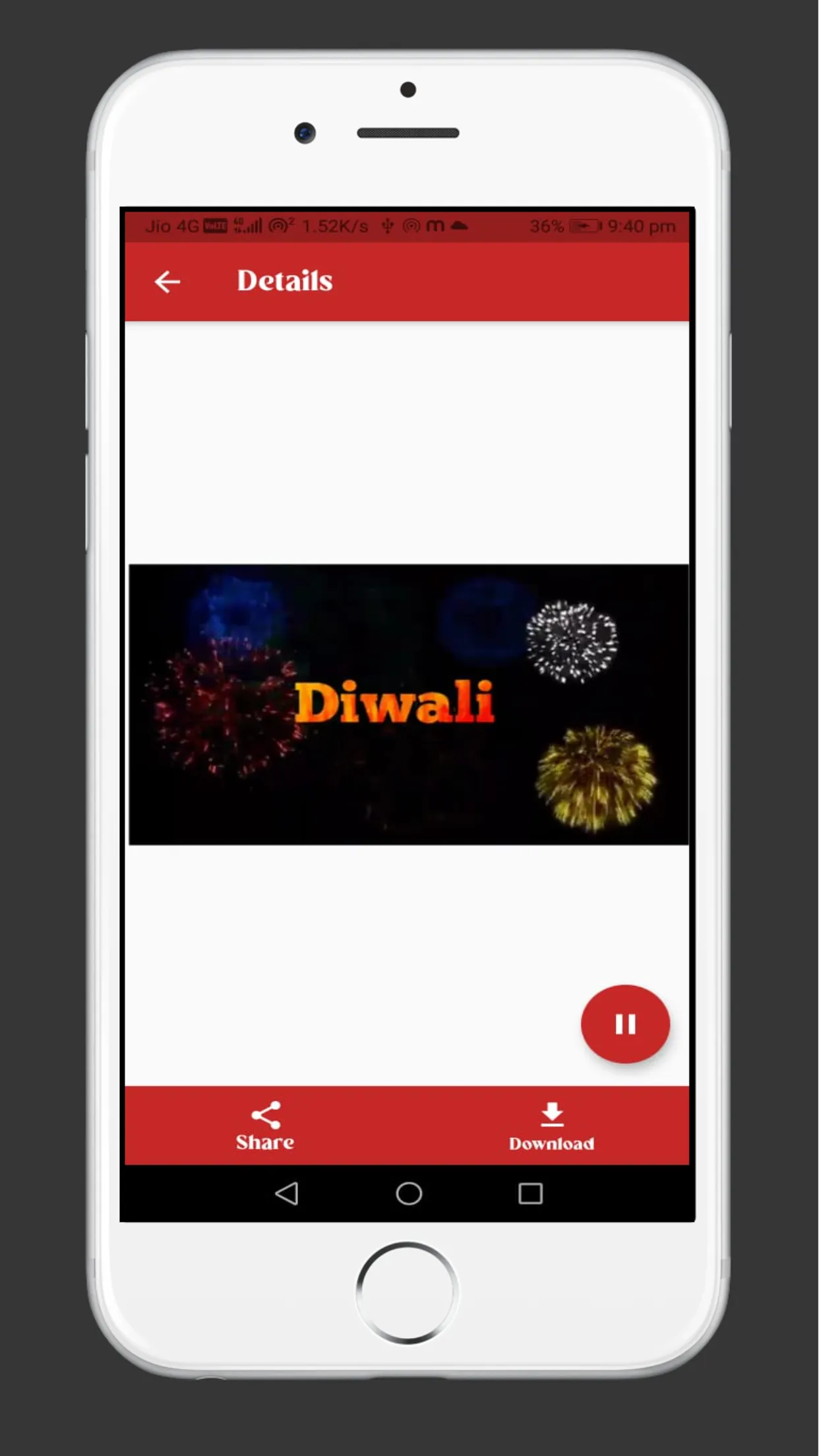 Diwali Video Status | Indus Appstore | Screenshot