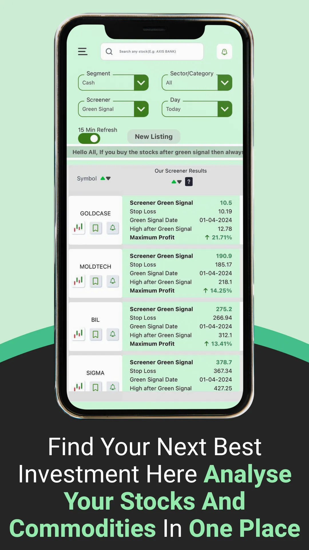 Stock Yaari: Screener & Alert | Indus Appstore | Screenshot