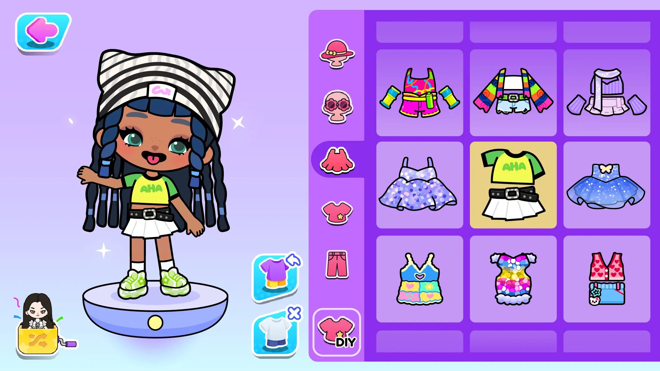 Aha World: Doll Dress-Up Game | Indus Appstore | Screenshot