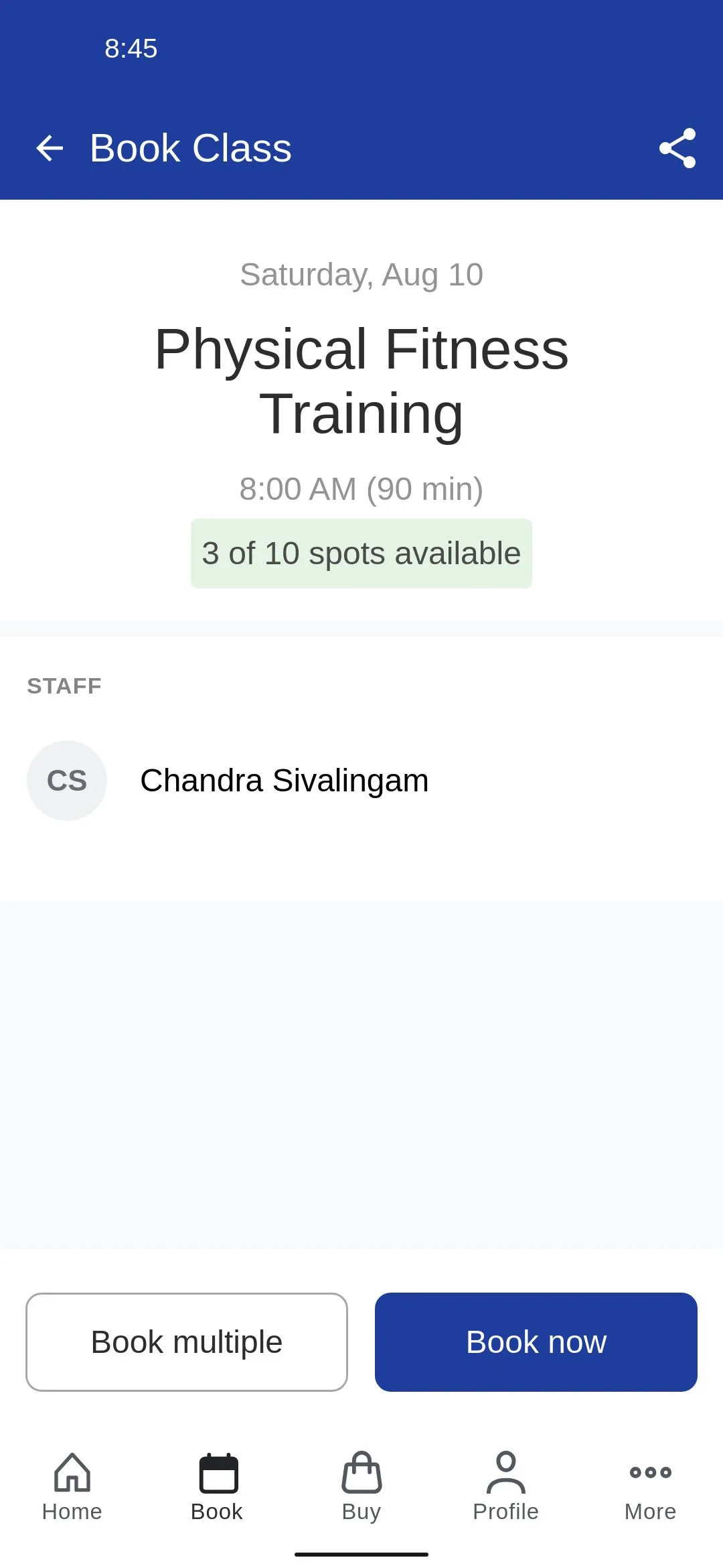 Atlanta Badminton Club | Indus Appstore | Screenshot