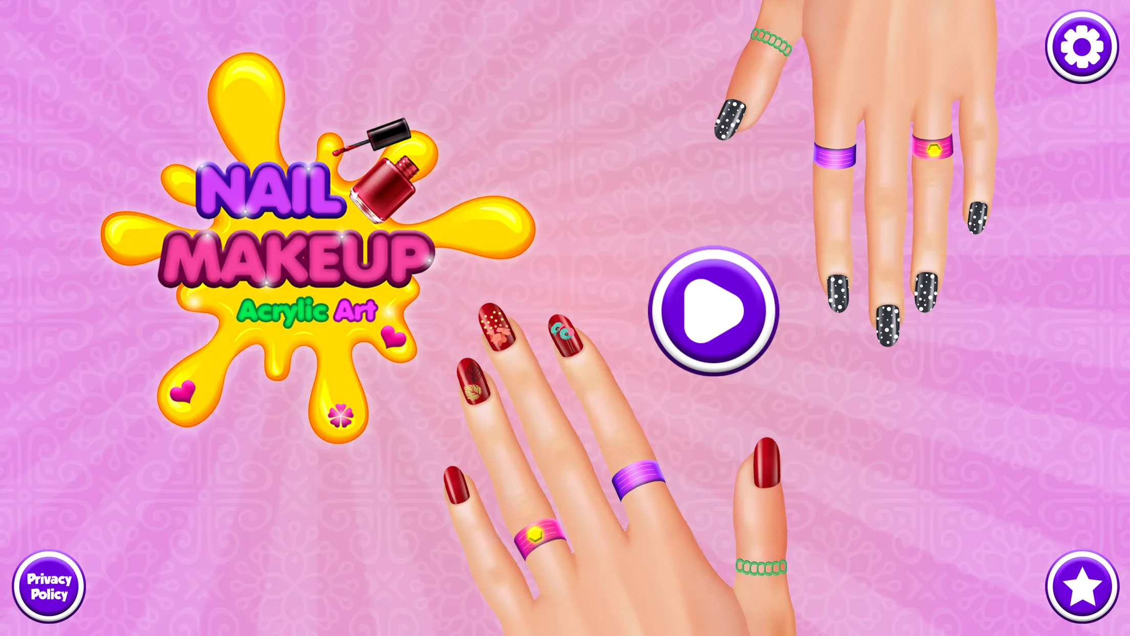 Nail Art Nail Salon Girls Game | Indus Appstore | Screenshot