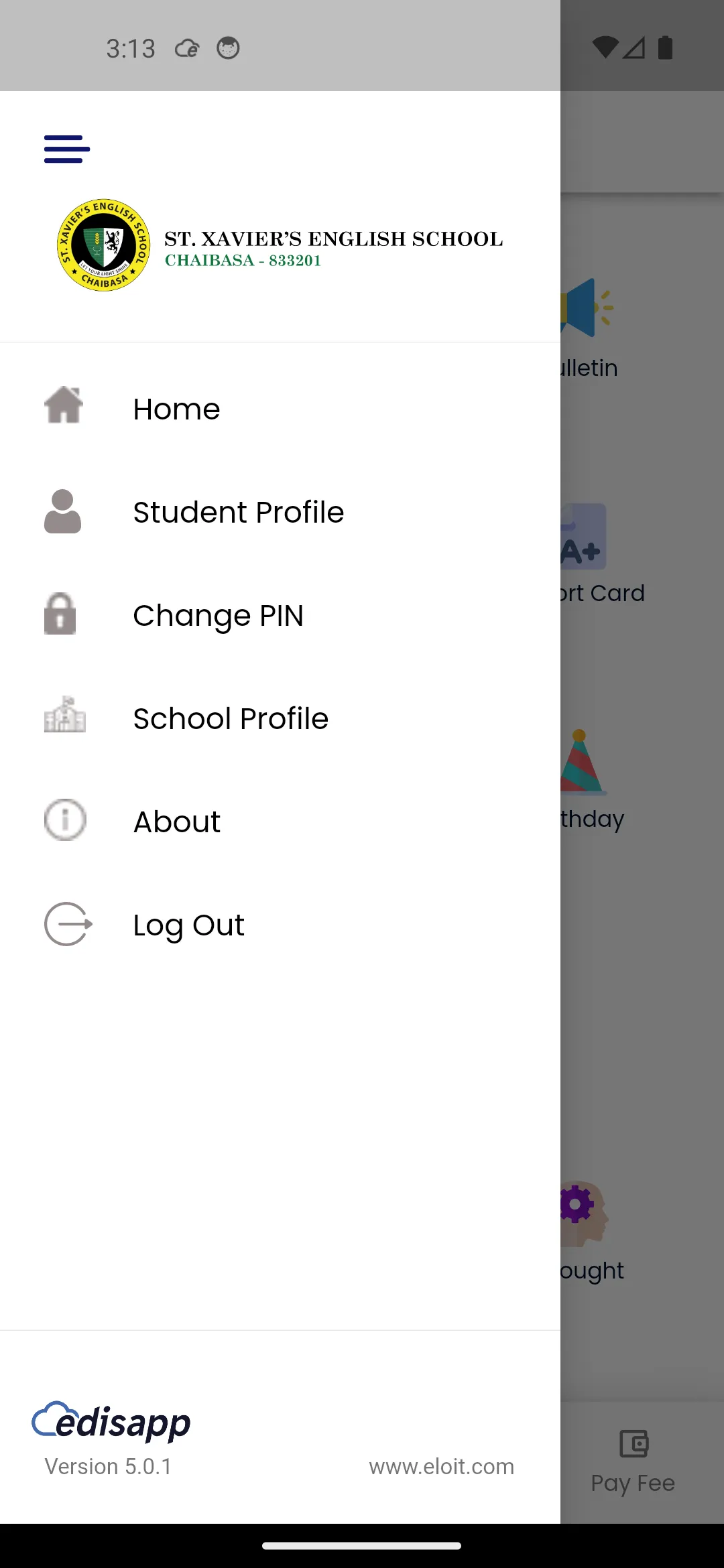 St Xaviers English school cbsa | Indus Appstore | Screenshot