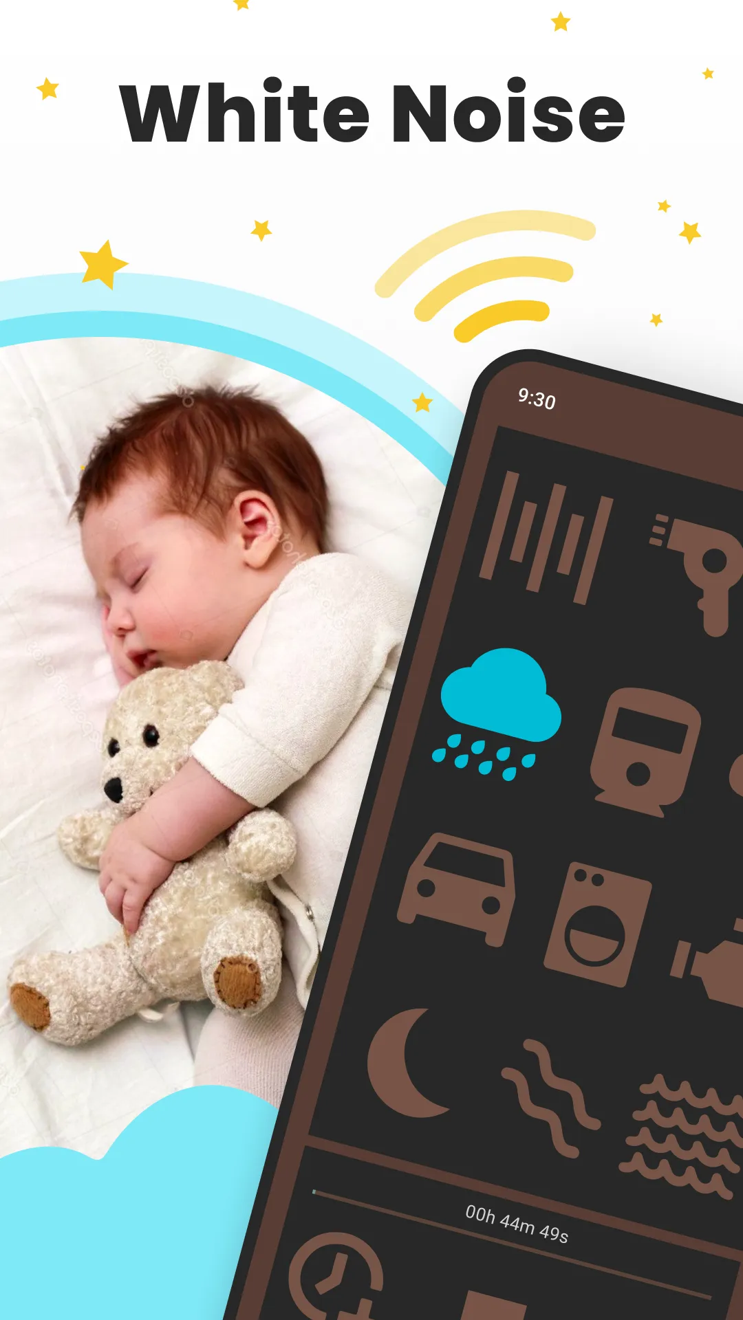 White Noise: Baby Sleep Sounds | Indus Appstore | Screenshot