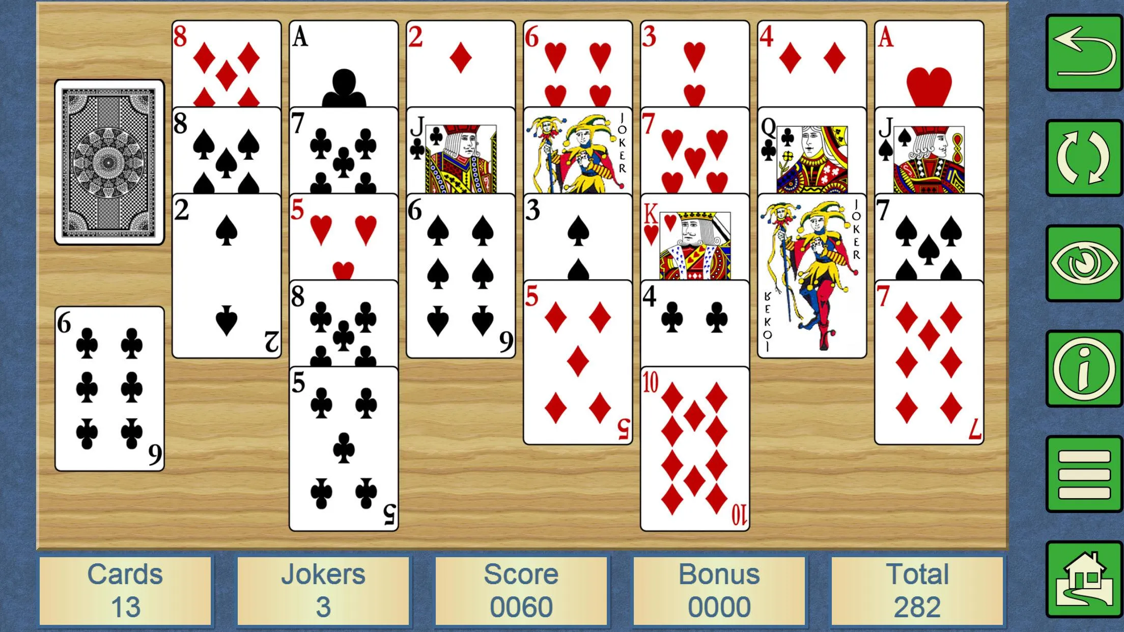 HomeRun V+ - card solitaire | Indus Appstore | Screenshot