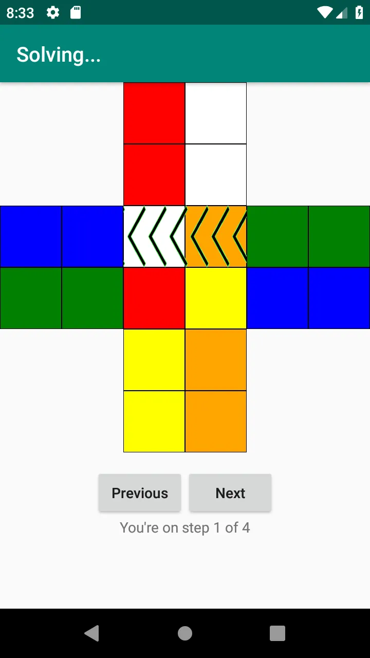 2x2 Pocket Cube Solver 2023 | Indus Appstore | Screenshot