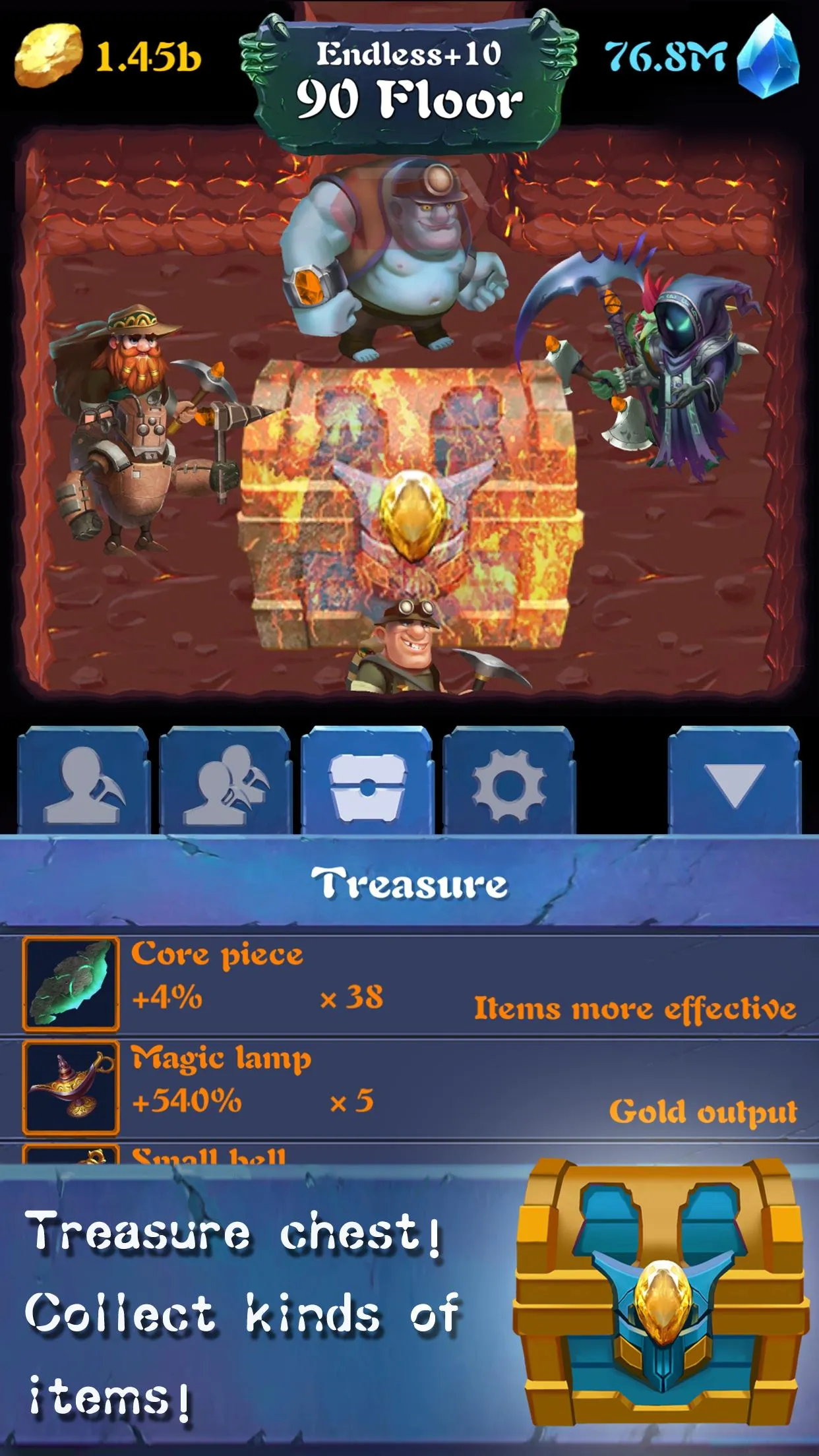 Mine Legend:Idle Game | Indus Appstore | Screenshot