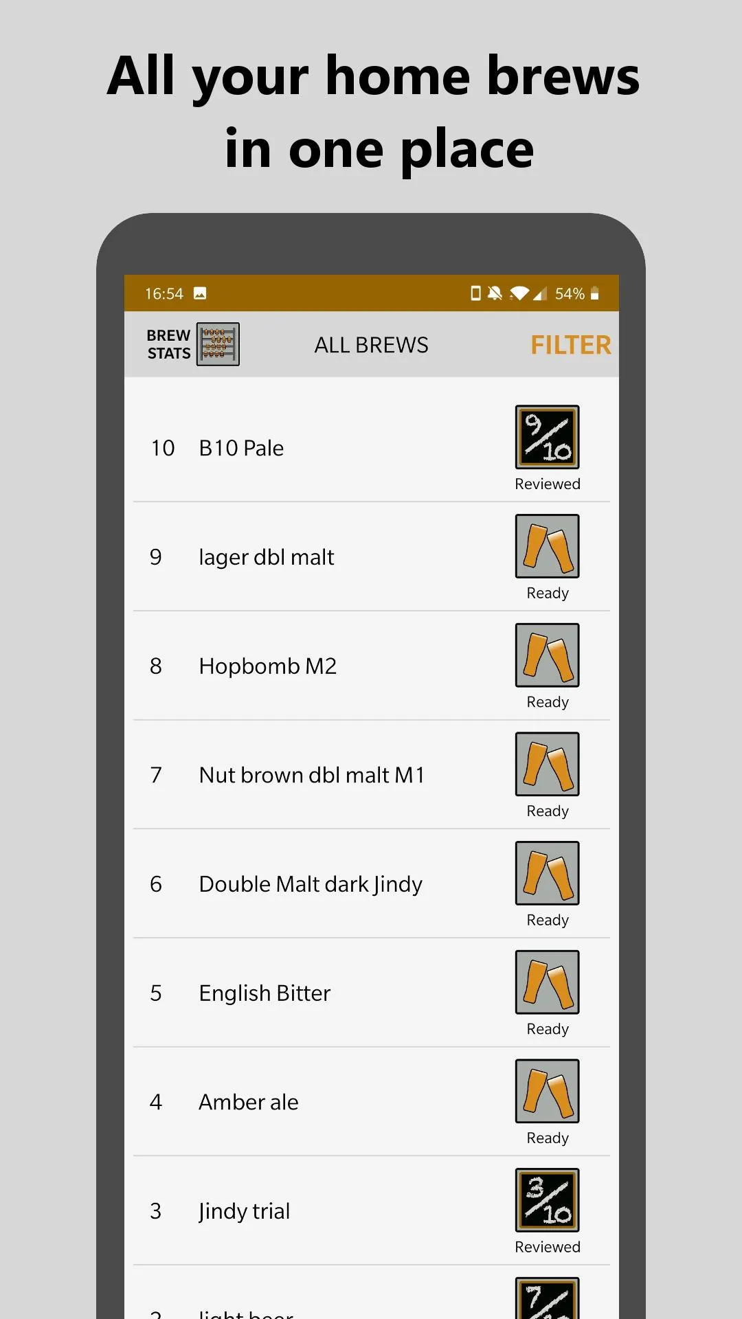 Brew Tracker | Indus Appstore | Screenshot