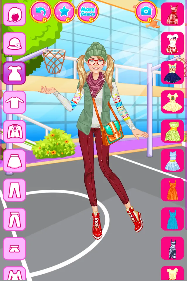 High School Dress Up For Girls | Indus Appstore | Screenshot