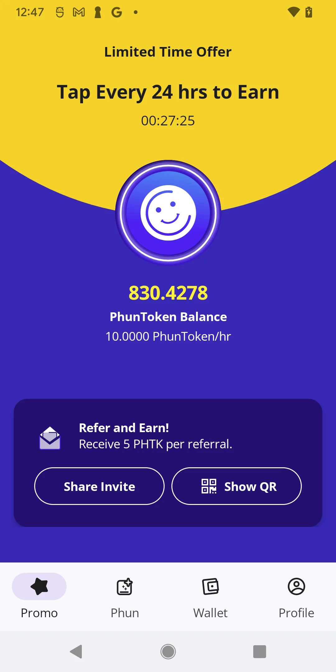 PhunWallet | Indus Appstore | Screenshot