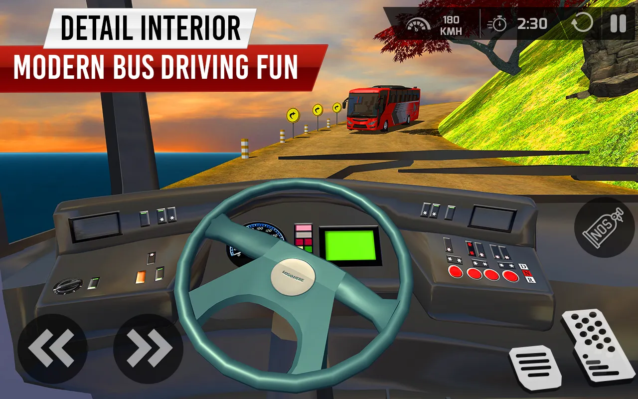 Offroad Coach Bus Driving 3D | Indus Appstore | Screenshot