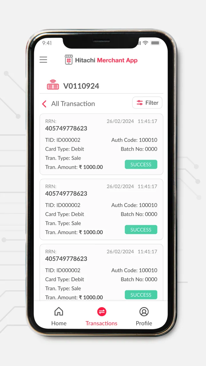 Hitachi Merchant App | Indus Appstore | Screenshot