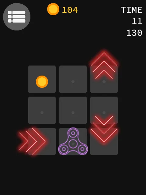 Fidget Spinner Glow Swipe | Indus Appstore | Screenshot