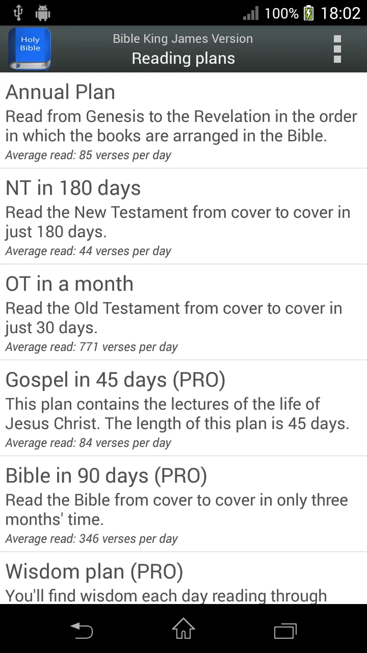 Bible King James Version | Indus Appstore | Screenshot