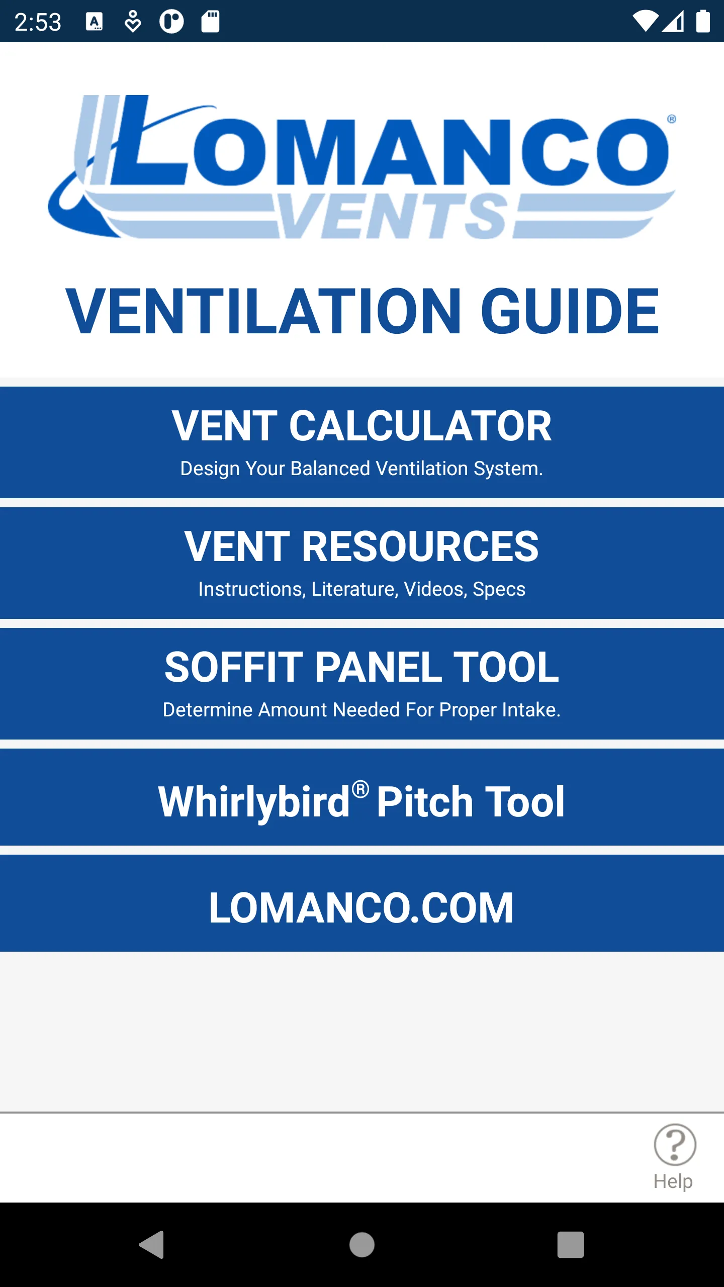 Vent Selector | Indus Appstore | Screenshot