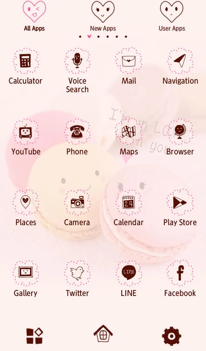 Wallpaper-Macaron Crescent- | Indus Appstore | Screenshot