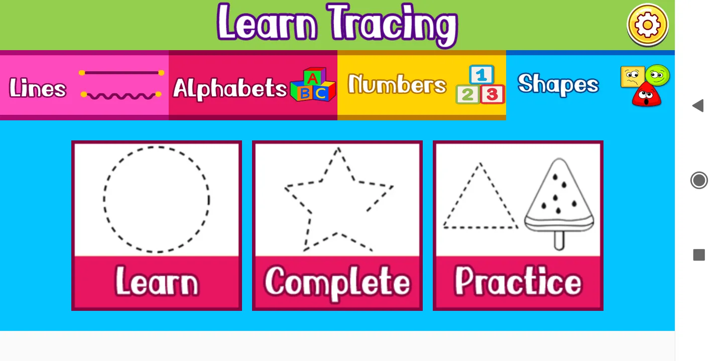 Kids Tracing Alphabets, Number | Indus Appstore | Screenshot