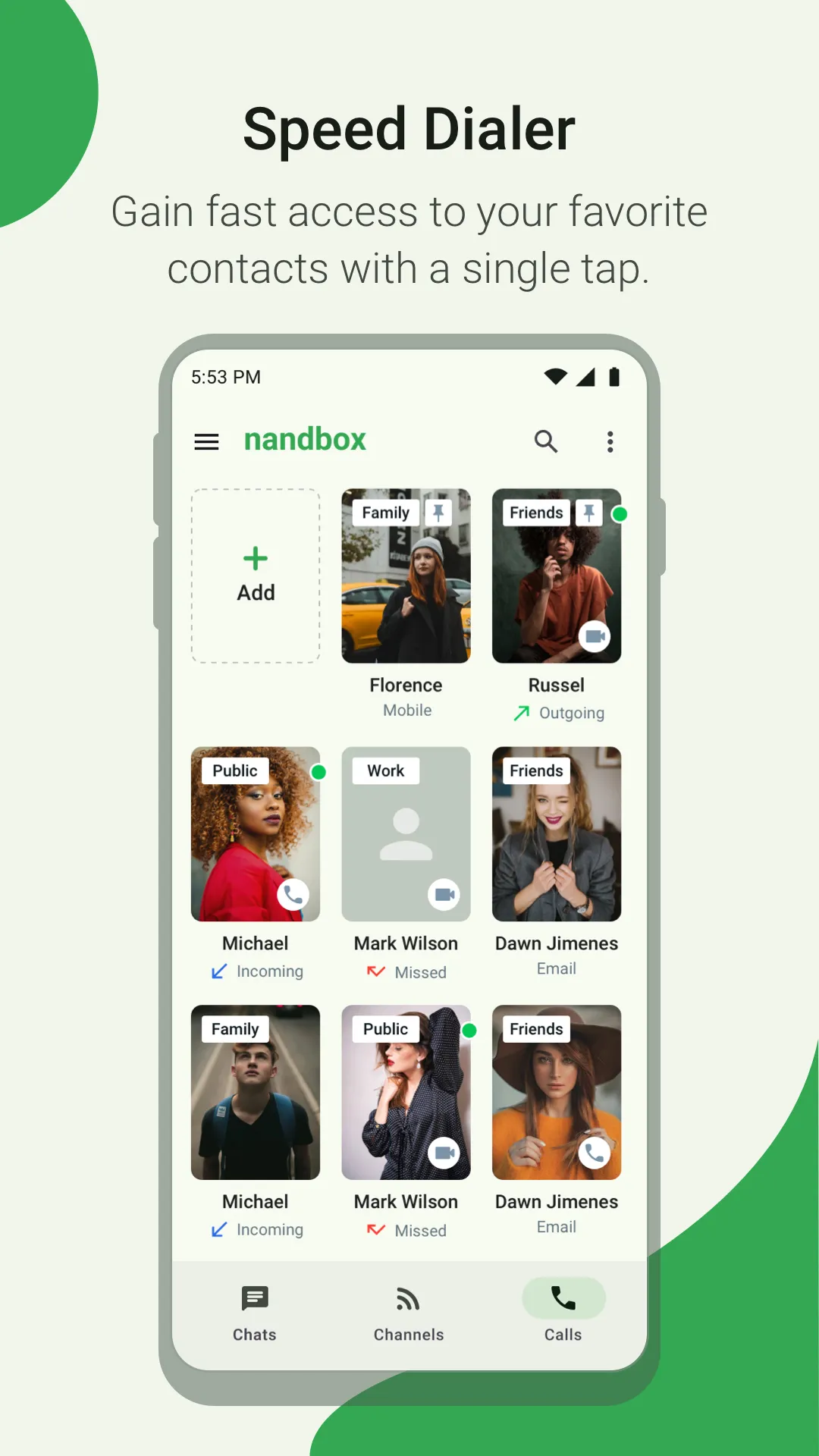 nandbox Messenger – video chat | Indus Appstore | Screenshot