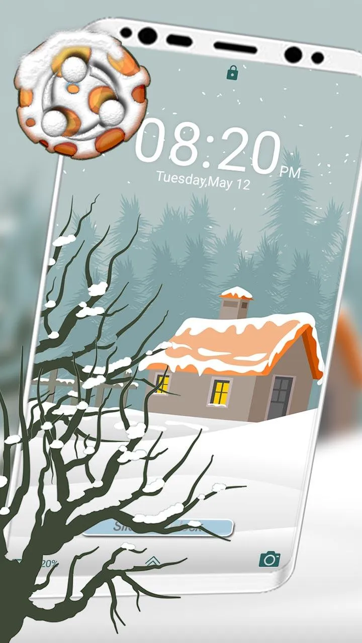 Winter House Launcher Theme | Indus Appstore | Screenshot