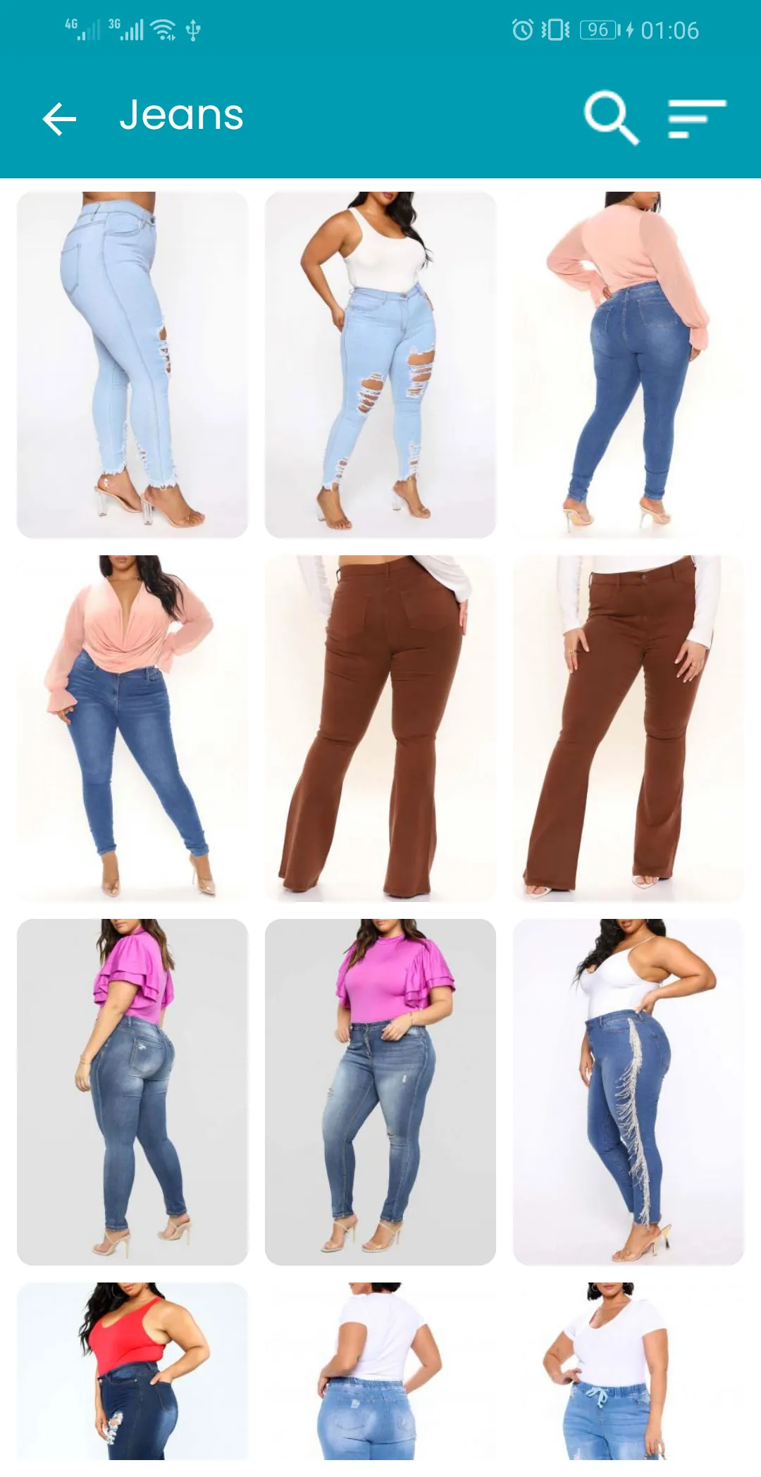 Plus size jeans for women | Indus Appstore | Screenshot