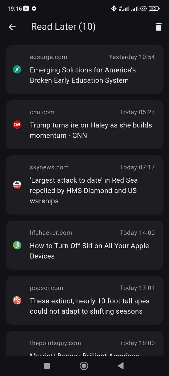 Aggregator News - RSS Reader | Indus Appstore | Screenshot