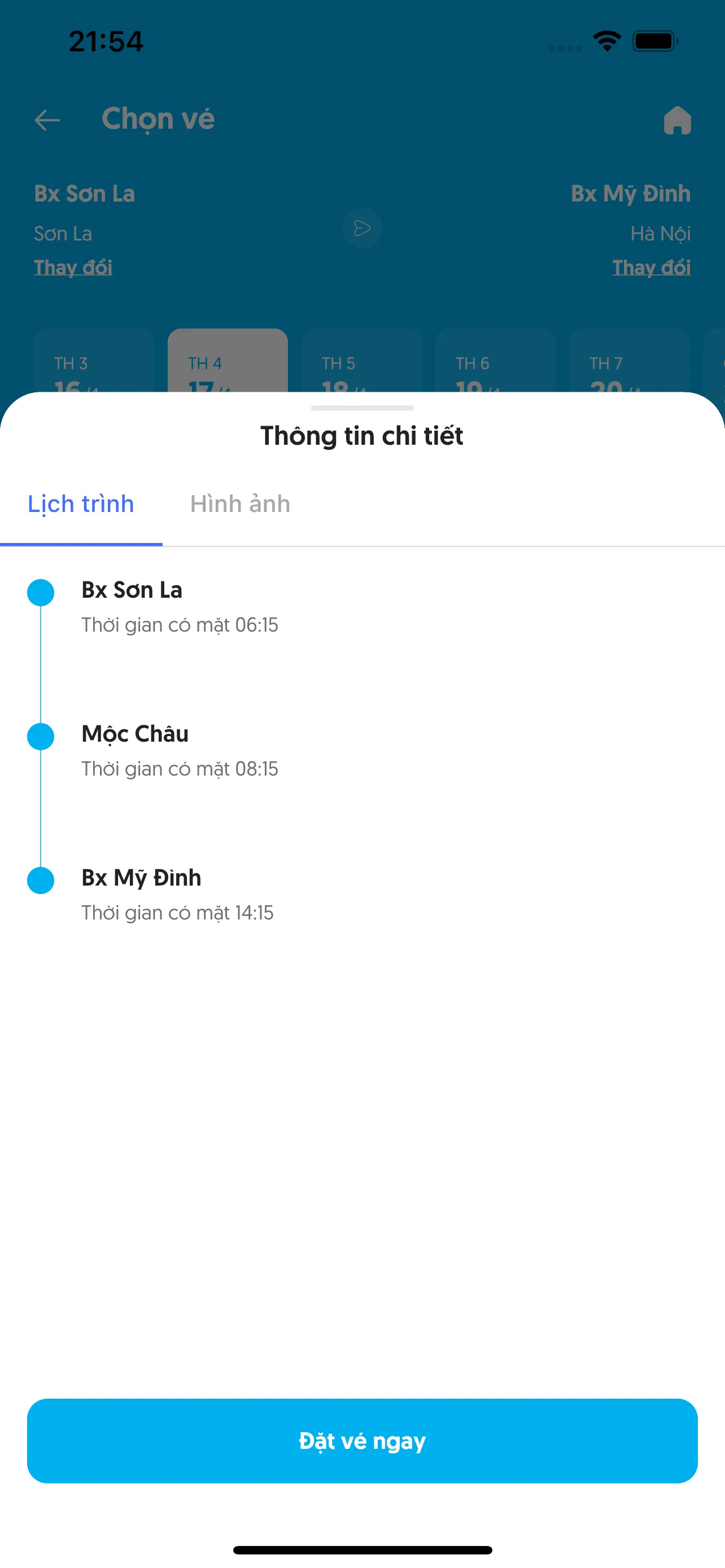 Đặt vé xe Bắc Sơn | Indus Appstore | Screenshot