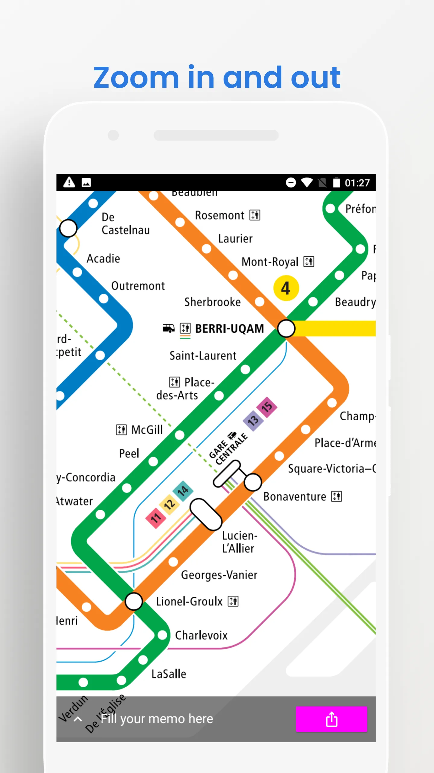 Montreal Metro Travel Guide | Indus Appstore | Screenshot