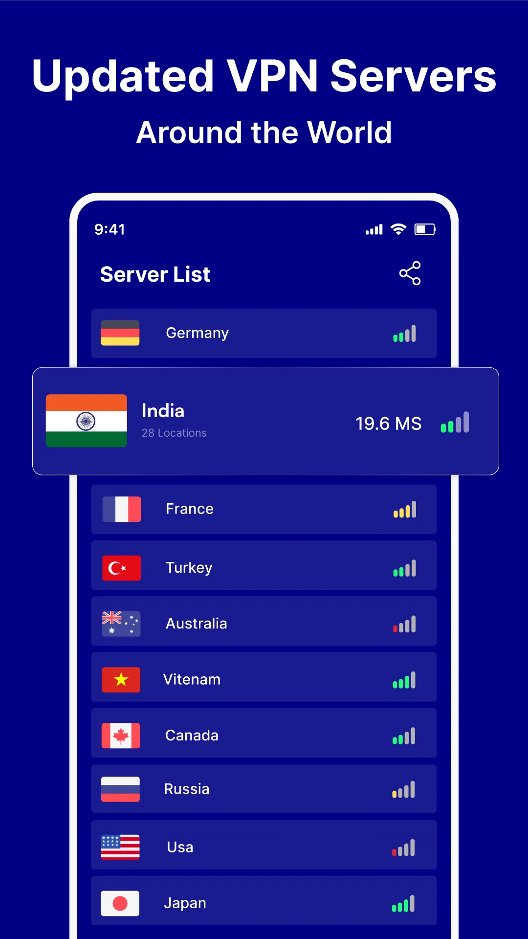 Indian VPN - Get Indian IP | Indus Appstore | Screenshot