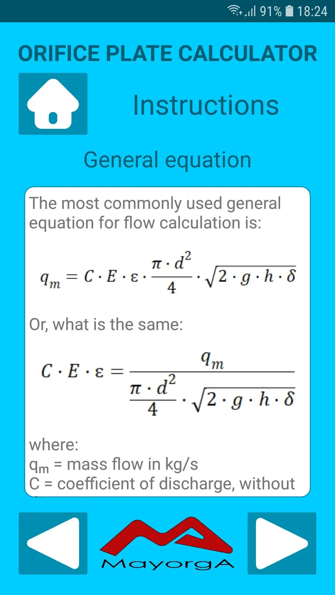 Orifice Plate Calculator | Indus Appstore | Screenshot