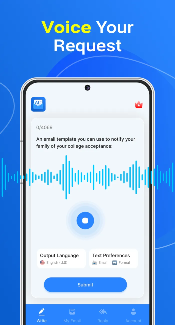 AI Email Assistant - AI Writer | Indus Appstore | Screenshot