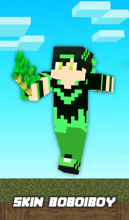 Skin Boboiboy for Minecraft | Indus Appstore | Screenshot