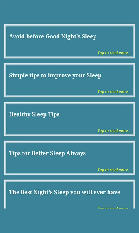 Sleep Well | Indus Appstore | Screenshot