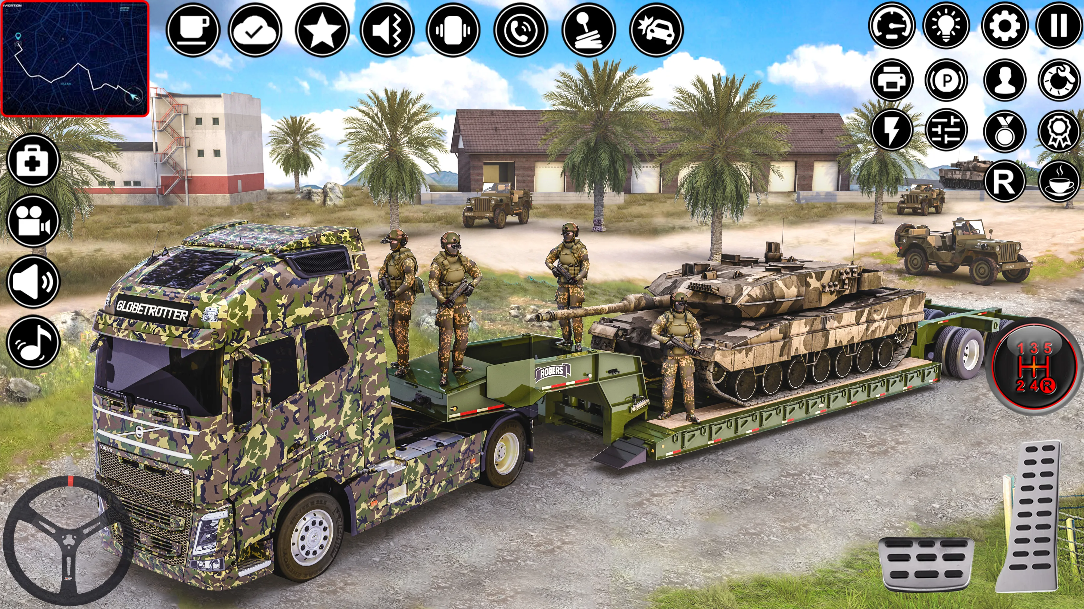 Army Truck Driving Truck 3D | Indus Appstore | Screenshot