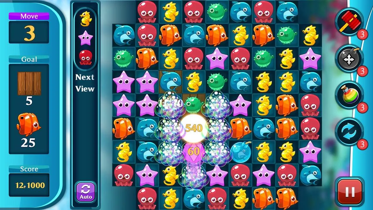 Ocean Match Puzzle | Indus Appstore | Screenshot