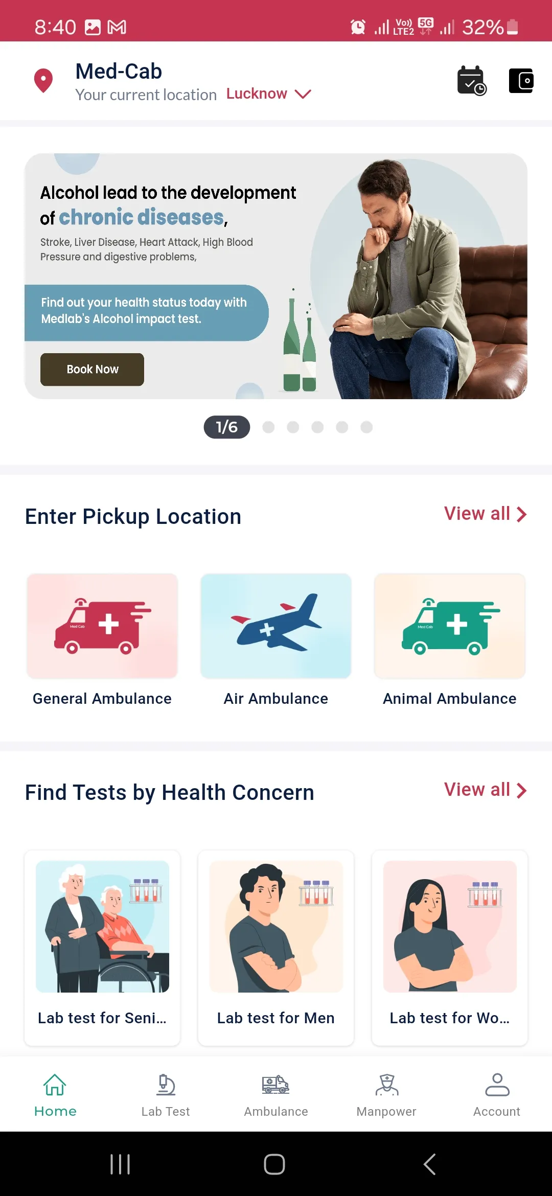 Med Cab | All Health Services | Indus Appstore | Screenshot