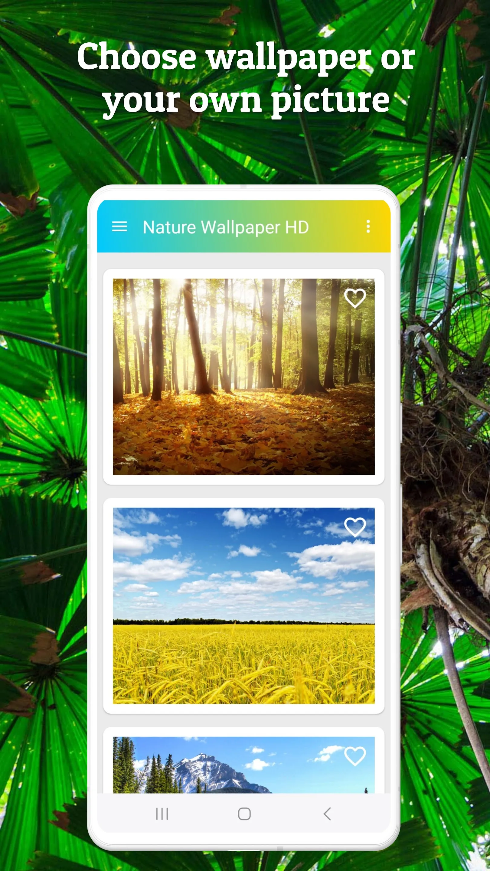 Nature Wallpaper HD | Indus Appstore | Screenshot