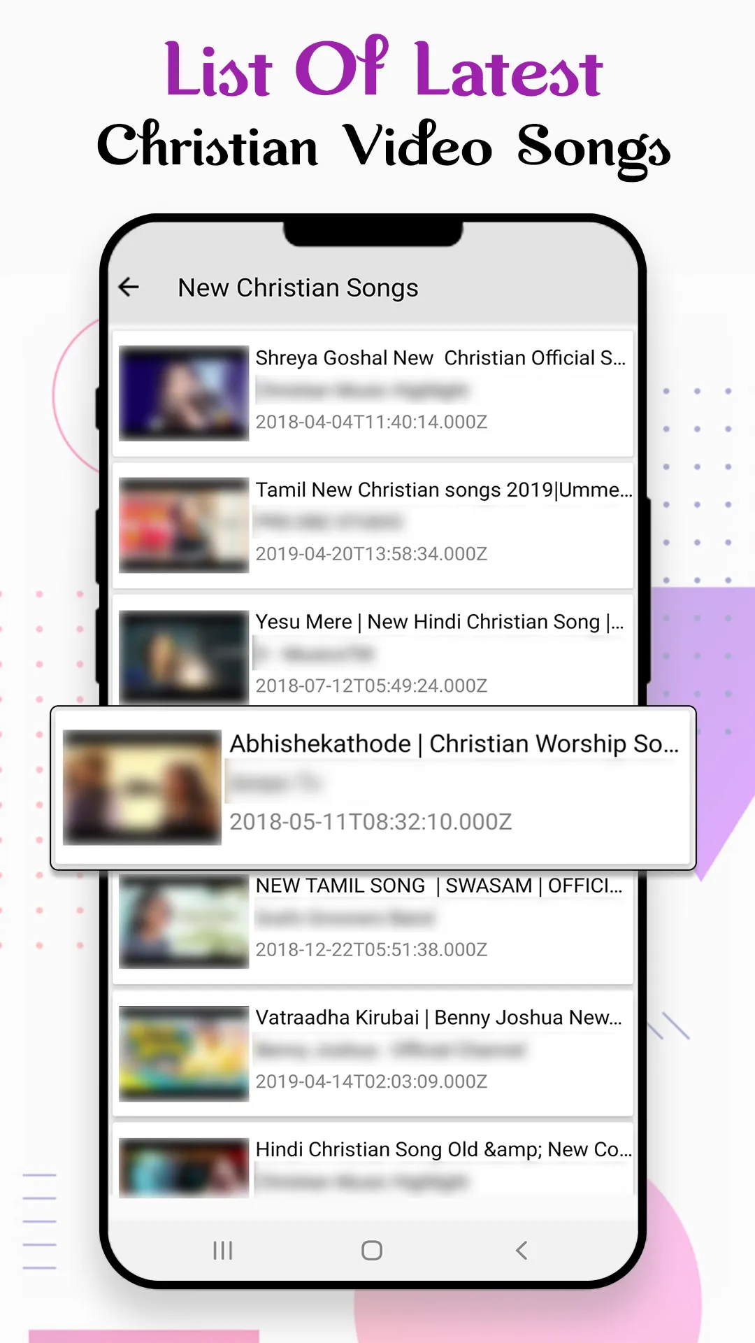 Christian Songs: Gospel Music: | Indus Appstore | Screenshot