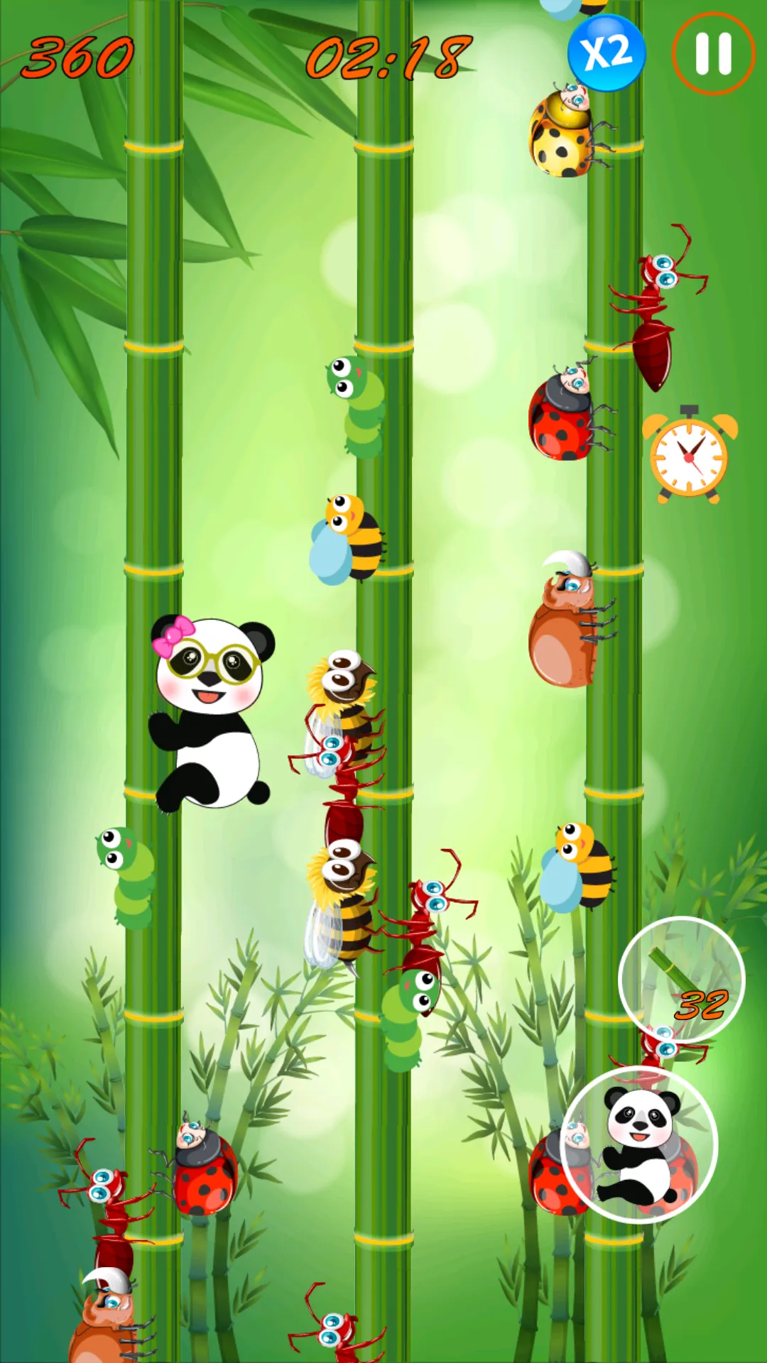 Panda Attack: Slide & Throw | Indus Appstore | Screenshot