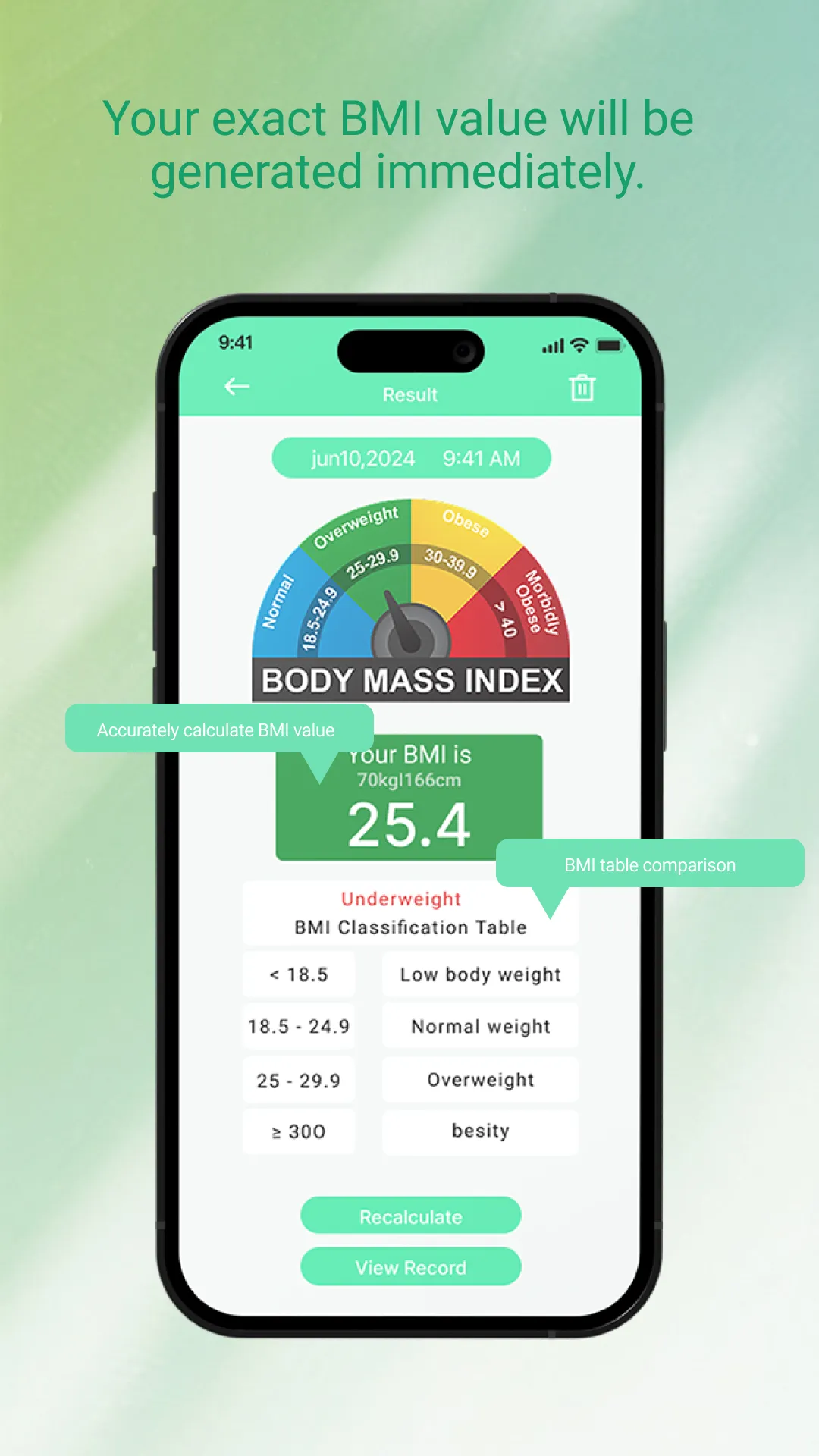 BMI Checker | Indus Appstore | Screenshot