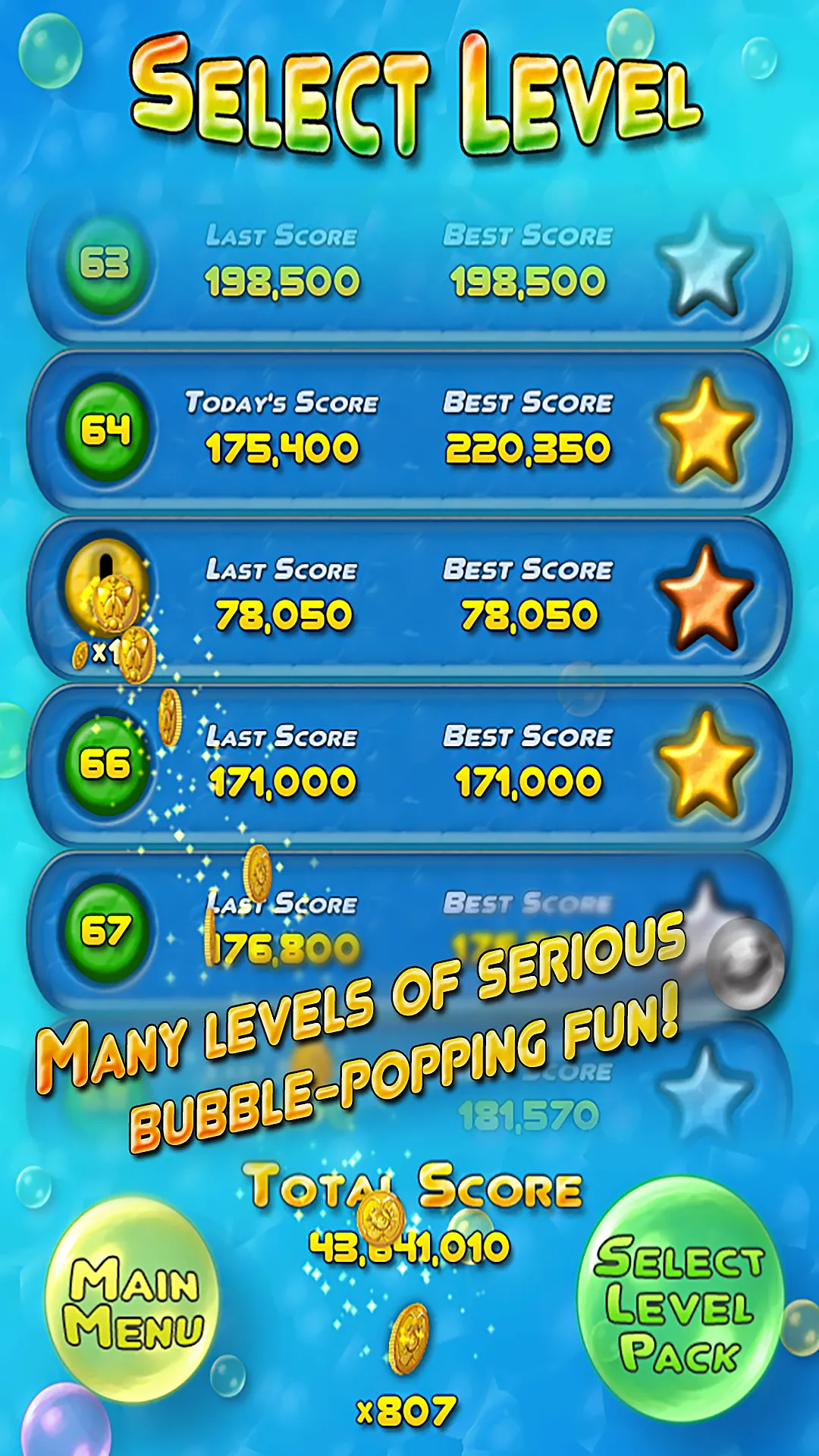 Bubble Bust! - Bubble Shooter | Indus Appstore | Screenshot