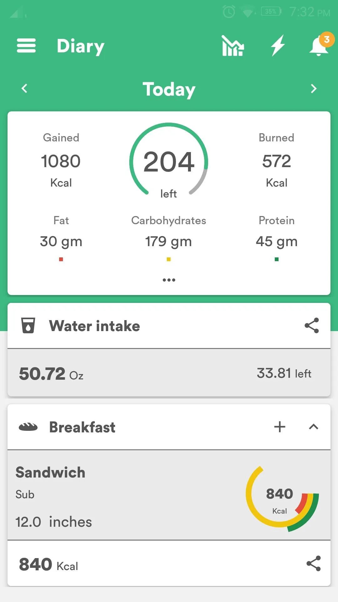 Health & Fitness Tracker | Indus Appstore | Screenshot