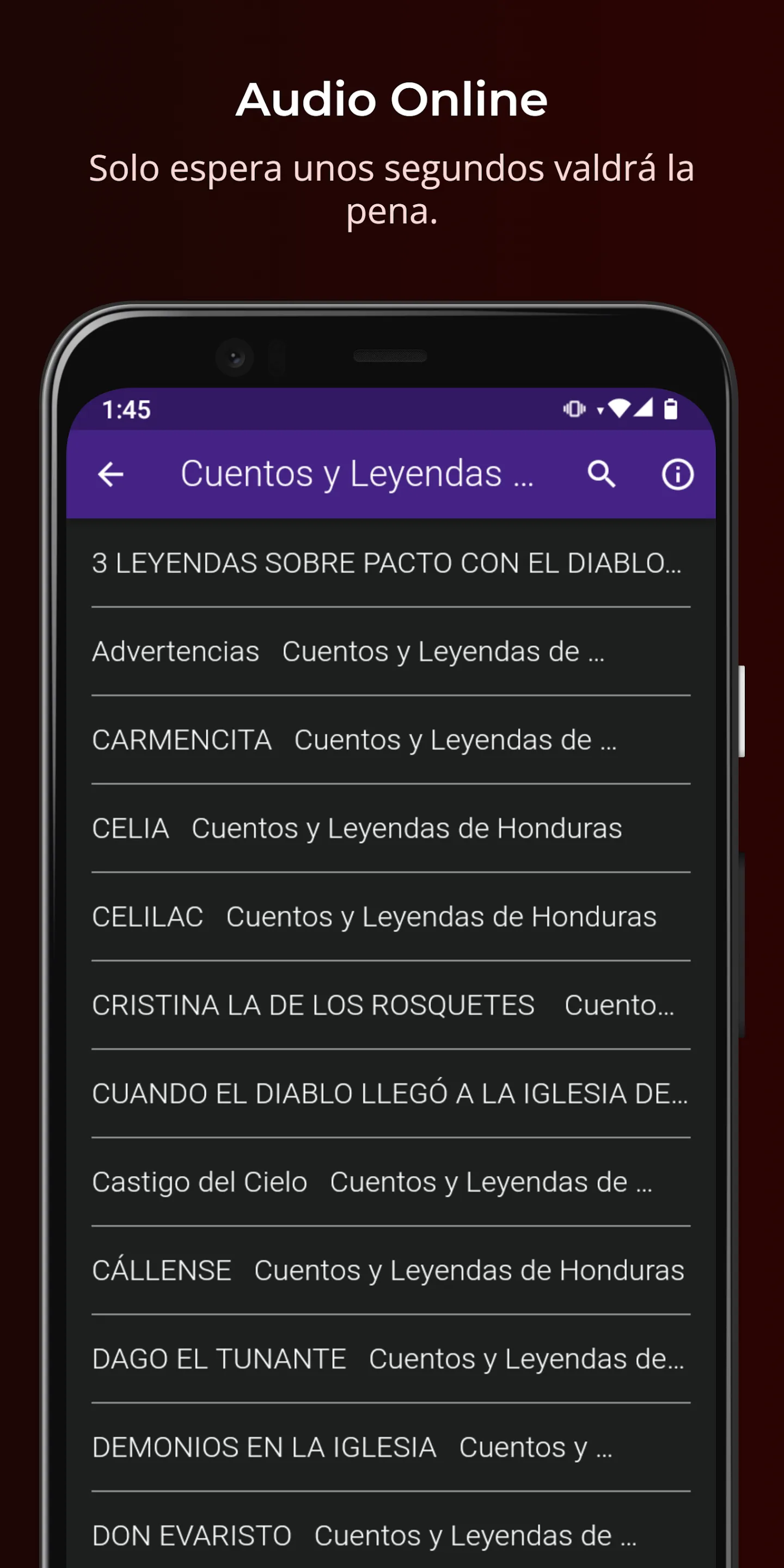 Cuentos y Leyendas de Honduras | Indus Appstore | Screenshot