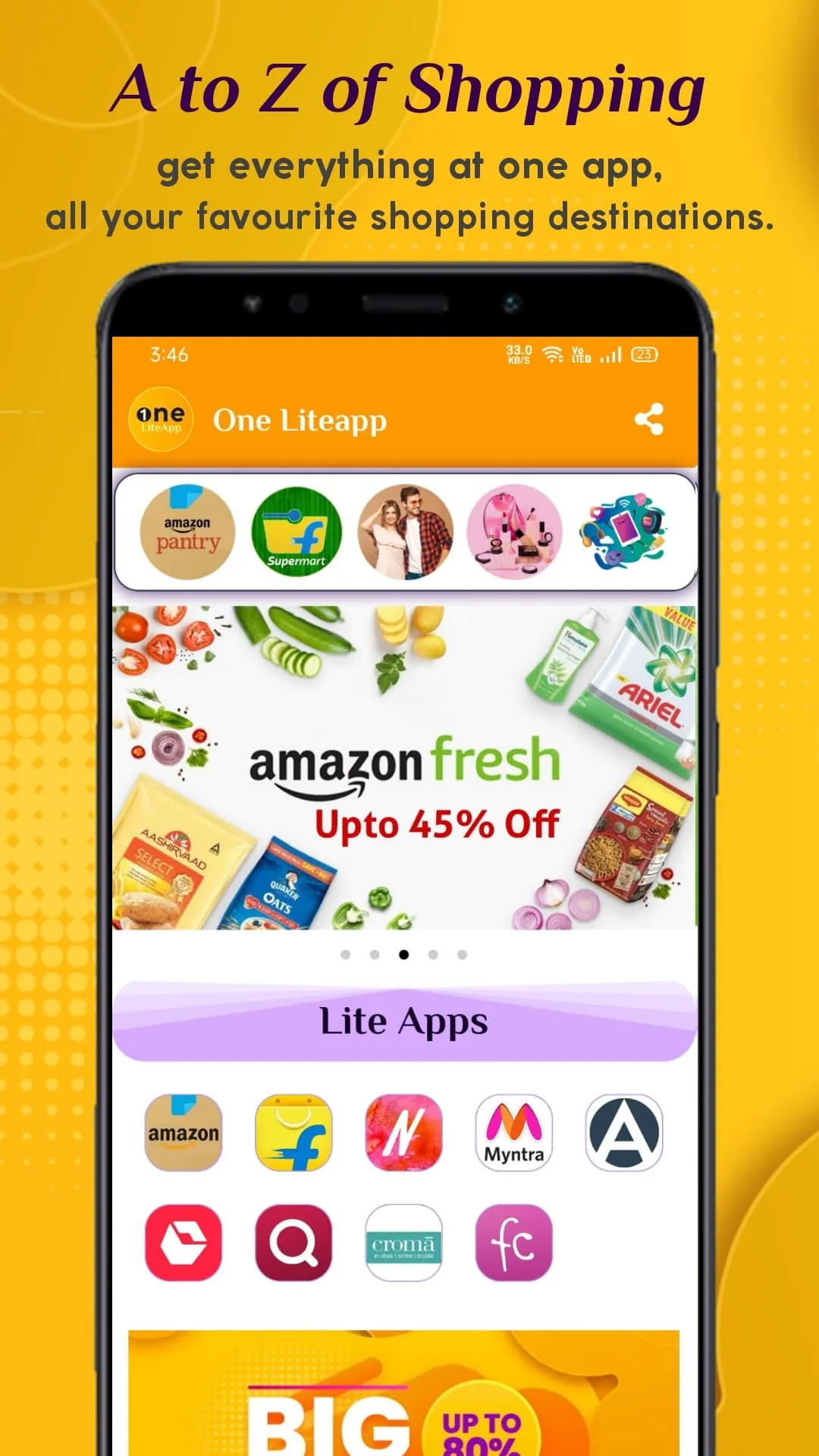 One Lite App -for All Shopping | Indus Appstore | Screenshot