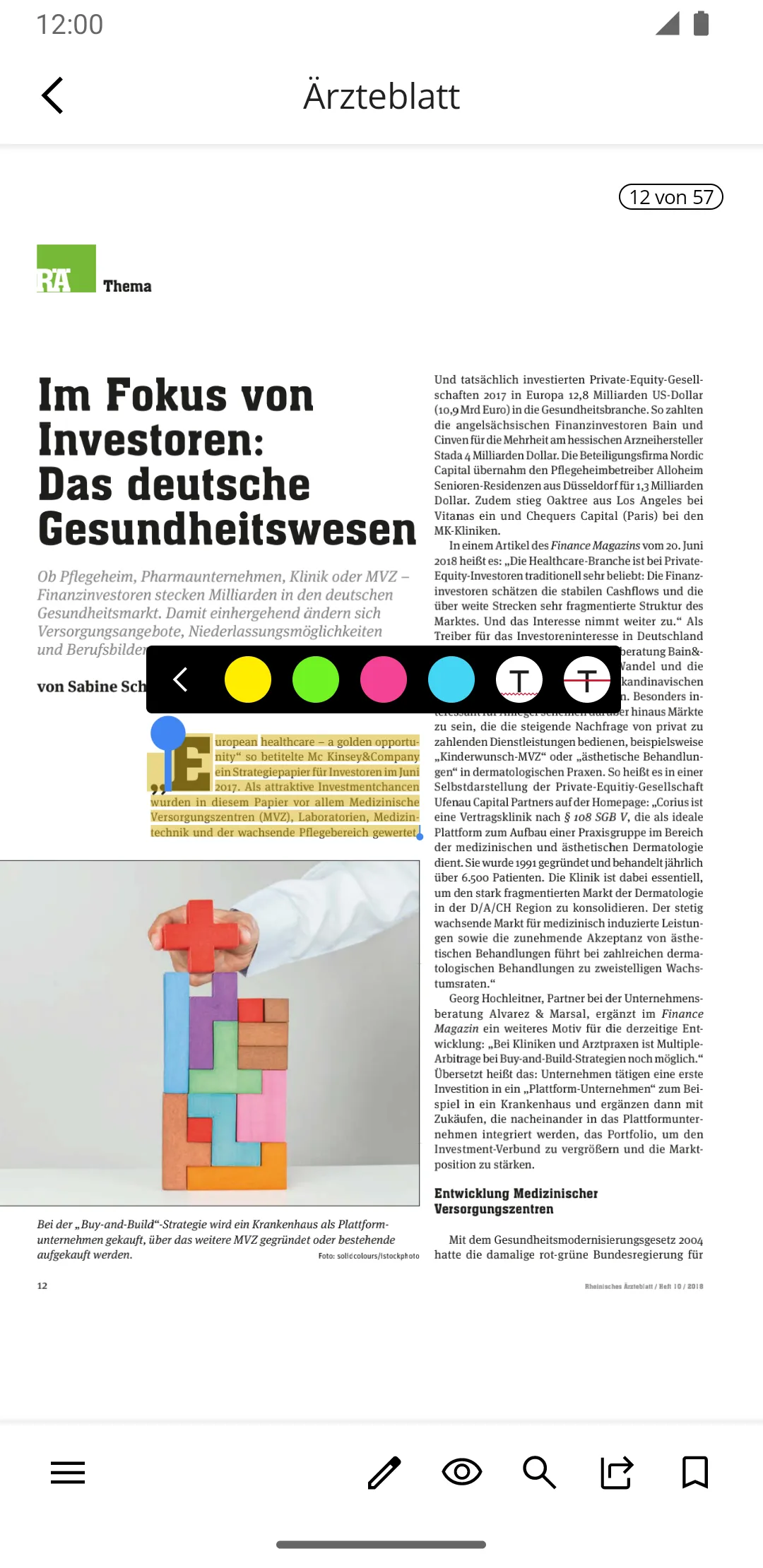 Rheinisches Ärzteblatt RÄ | Indus Appstore | Screenshot