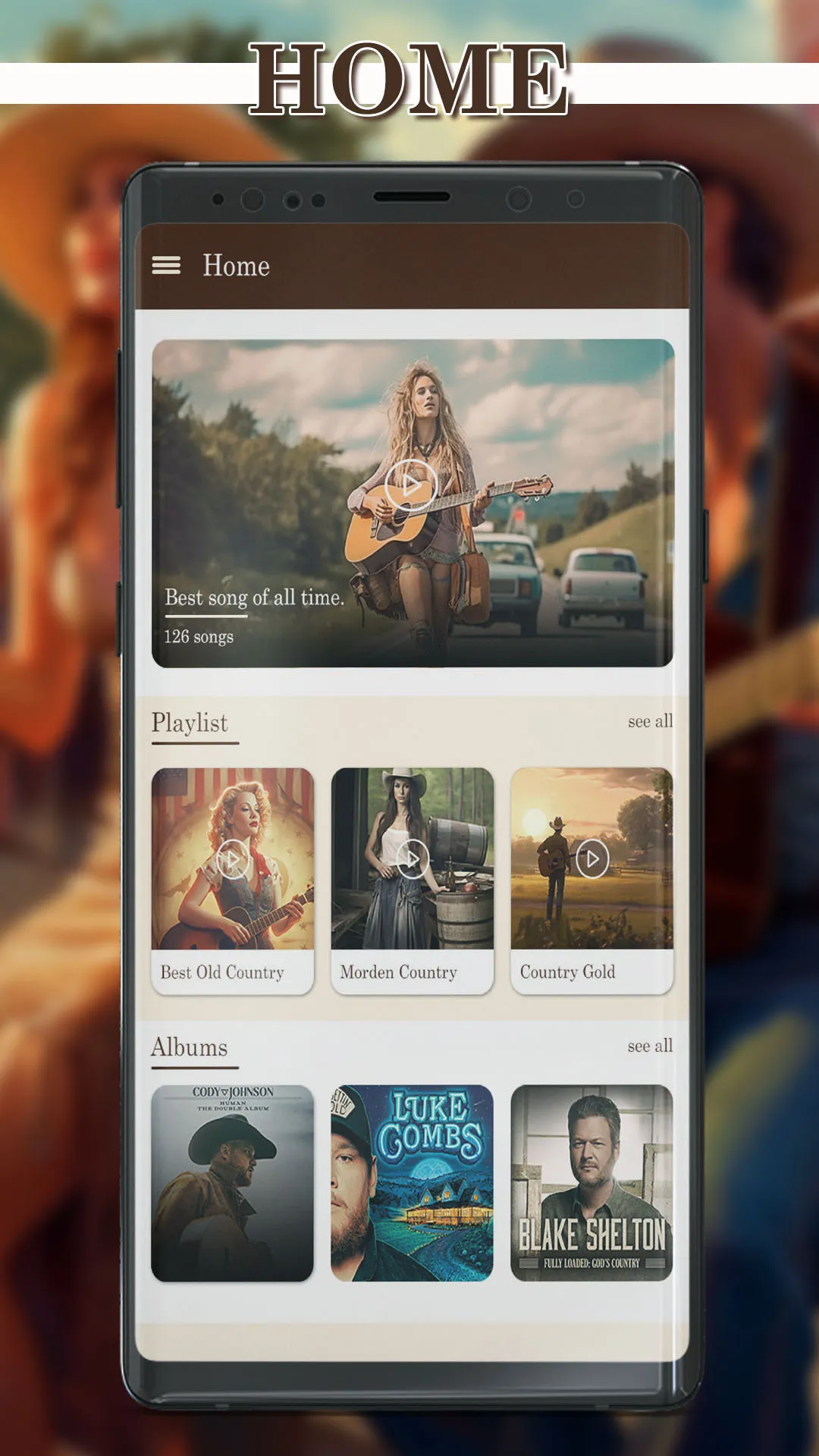 Country Music | Indus Appstore | Screenshot