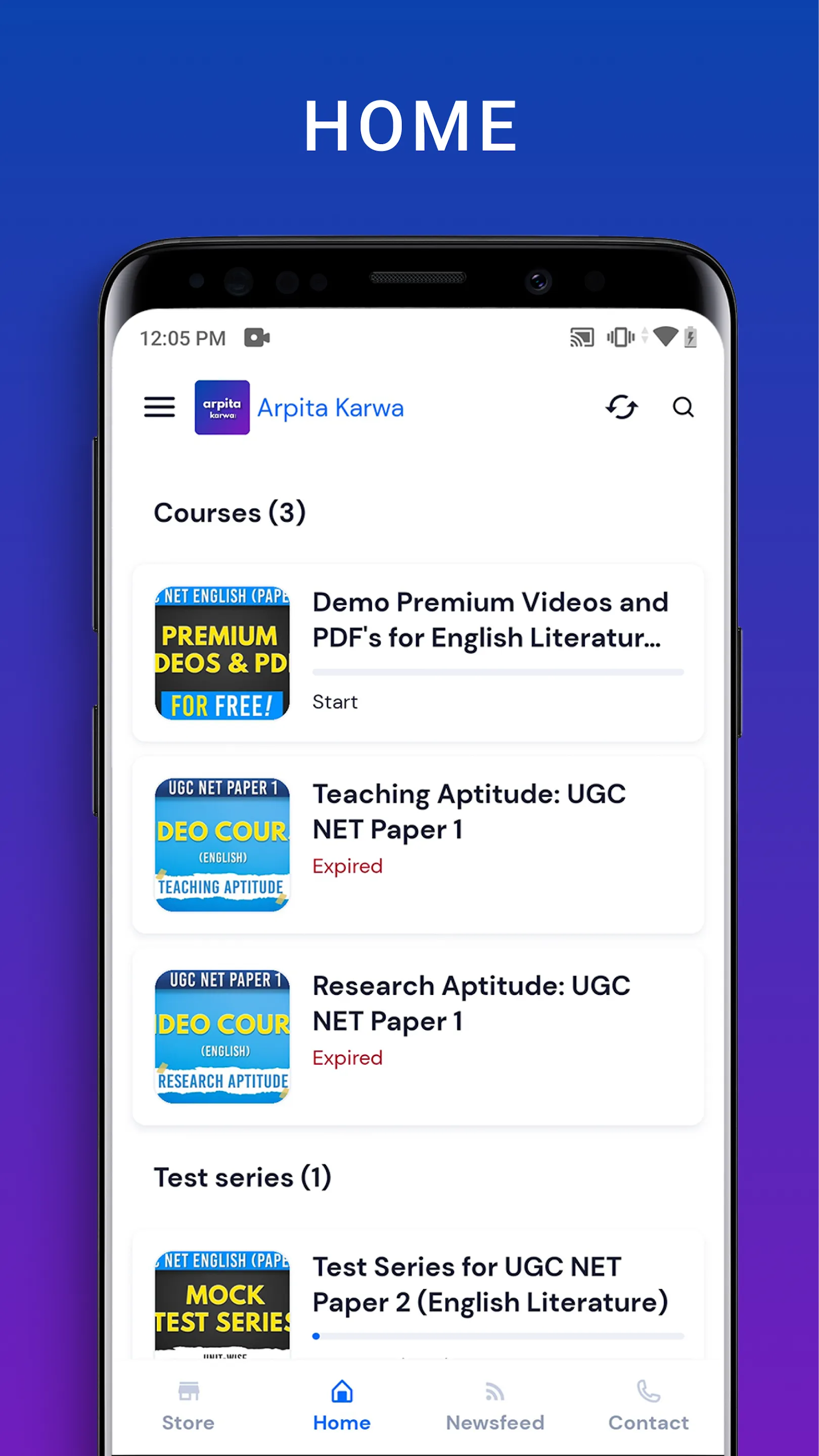 Arpita Karwa Learning App | Indus Appstore | Screenshot