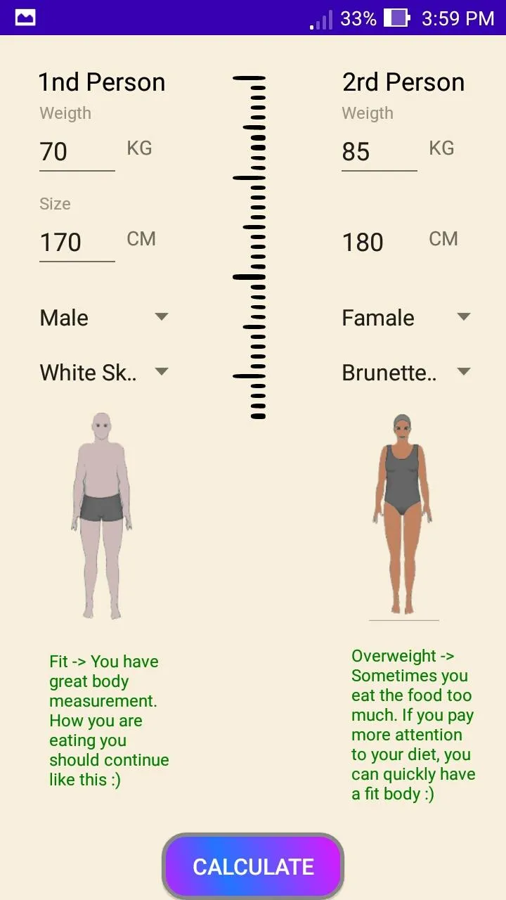 Body Size | Indus Appstore | Screenshot