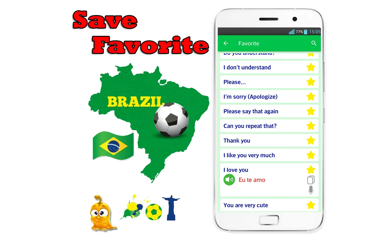 Learn Brazilian Portuguese | Indus Appstore | Screenshot