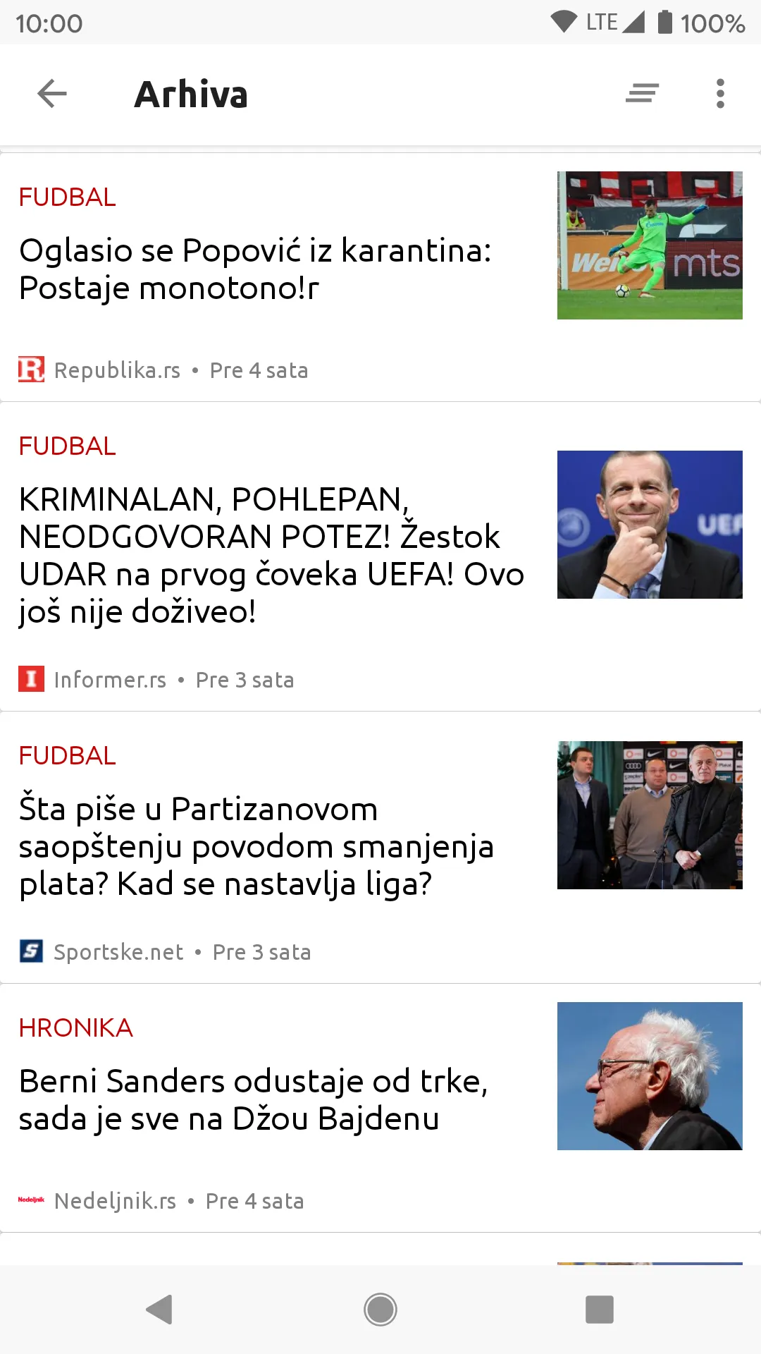 Infogram Srbija - Sve vesti na | Indus Appstore | Screenshot